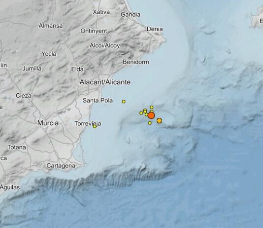 Erdbeben-Serie vor Alicante: Stärkeres Seebeben der Stärke 3,7 erschüttert die Küste vor Torrevieja und Santa Pola