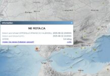 Erdbeben der Stärke 3,4 erschüttert die Region um Rota in Cádiz
