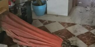 Mann aus Maghreb legt Feuer in Kirche Santiago Apósto in Granada: Anwohner verhindern Katastrophe