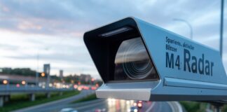Spaniens aktivster Blitzer in Madrid: M-40 Radar verhängt über 200 Bußgelder täglich