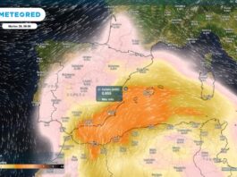 Saharastaub über Spanien: Der Himmel färbt sich orange – das erwartet uns bis Mittwoch
