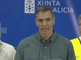 Sánchez vor Ort in Ourense: Mehr UME-Truppen und ein Appell zum Staatspakt gegen die Flammen
