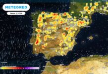 Sturm, Hagel, Sintflut: Wo in Spanien heute heftige Unwetter niedergehen