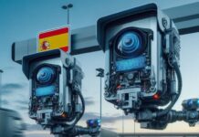 Spaniens neue Hightech-Falle: 200 Euro Strafe für das Überqueren der durchgezogenen Linie
