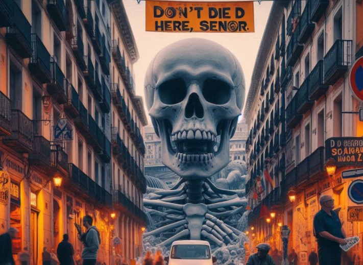 Sterben Sie nicht hier, Señor! Diese spanische Stadt verwandelte den Tod in ein Verbrechen