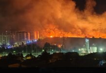 Großbrand in Tres Cantos: Evakuierungen und Großeinsatz der UME in Madrid