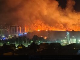 Großbrand in Tres Cantos: Evakuierungen und Großeinsatz der UME in Madrid
