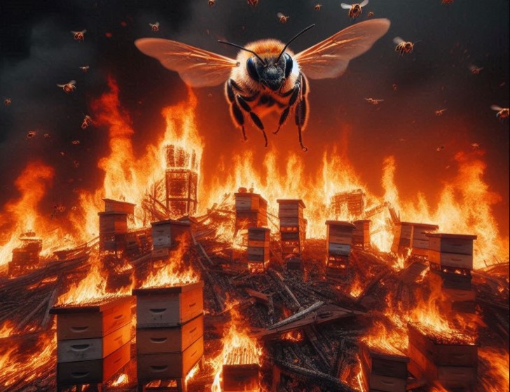 Flammenhölle in Spanien: Über 7.000 Bienenstöcke vernichtet – Honigproduktion vor dem Kollaps