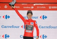 Vingegaard triumphiert im Chaos: Sieg auf der zweiten Vuelta-Etappe und das Rote Trikot
