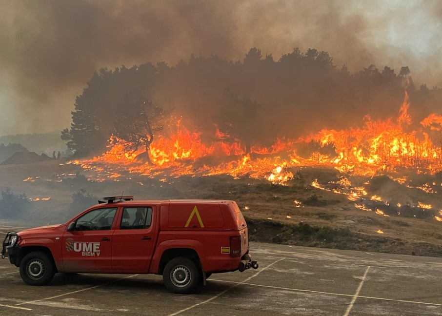 Spaniens Feuer-Tragödie: Drei Todesopfer und 116.000 Hektar verkohlte Erde