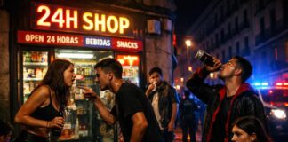 Madrid kämpft gegen 24-Stunden-Spirituosengeschäfte